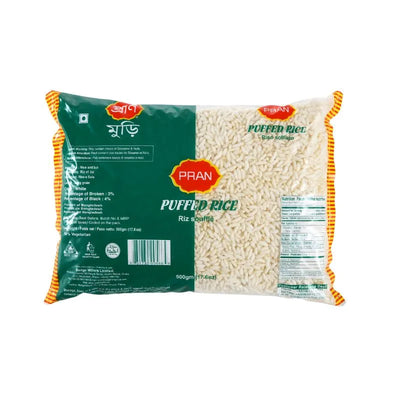 Pran Mamra Puffed Rice - 500g-Global Food Hub