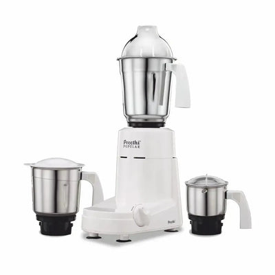 Preethi Popular MG 142 750-Watt Mixer Grinder with 3 Jars-Global Food Hub