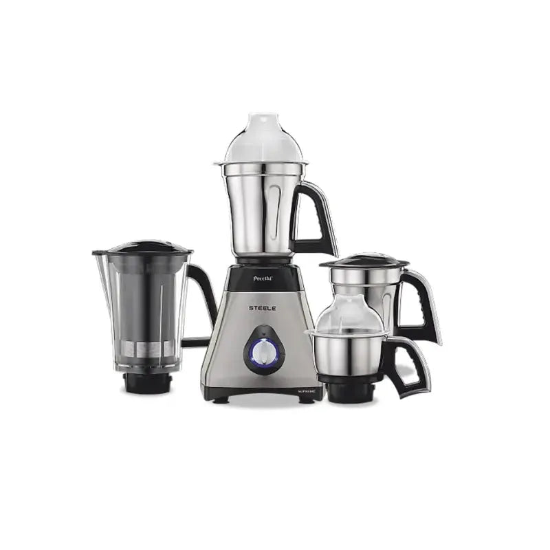 Preethi Steele Supreme Mixer Grinder 750-Global Food Hub