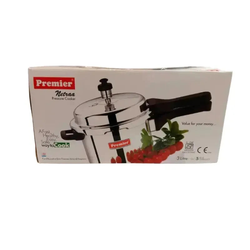 Premier Netraa Pressure Cooker - 3L-Global Food Hub