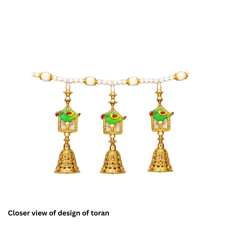 Premium Fancy Toran - Parrot and Bell S9-Global Food Hub