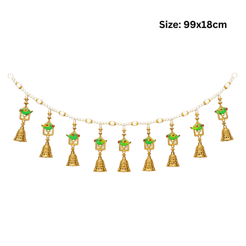 Premium Fancy Toran - Parrot and Bell S9-Global Food Hub