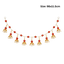 Premium Fancy Toran - Red Beads S11-Global Food Hub