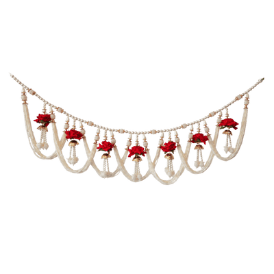 Premium Fancy Toran Red Flower -ES11-Global Food Hub