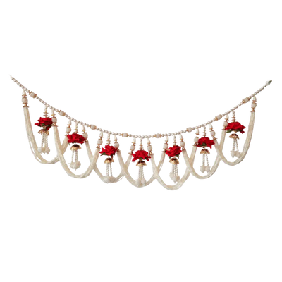 Premium Fancy Toran Red Flower -ES11-Global Food Hub