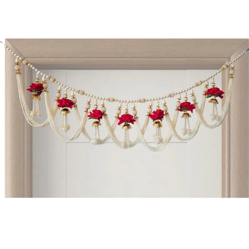 Premium Fancy Toran Red Flower-Global Food Hub