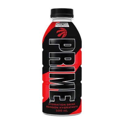 Prime Hydration Drink Raptors Red Black - 500ml-Global Food Hub