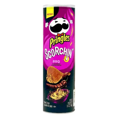 Pringles Scorchin BBQ Flavour-Global Food Hub