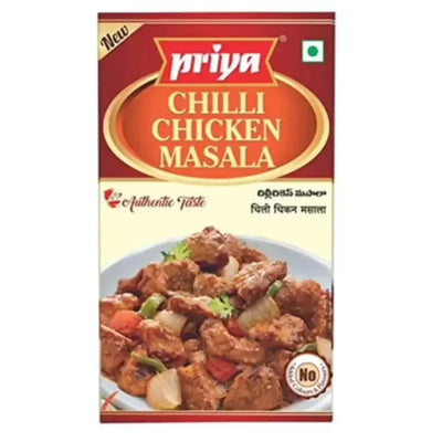 Priya Chilli Chicken Masala - 50g-Global Food Hub