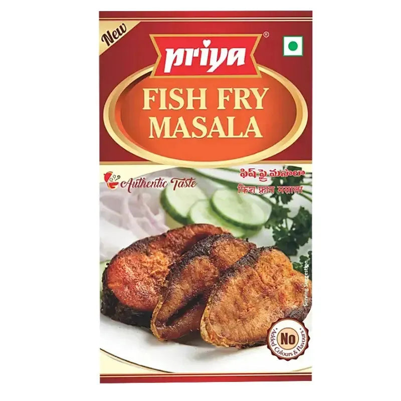 Priya Fish Fry Masala - 50g-Global Food Hub