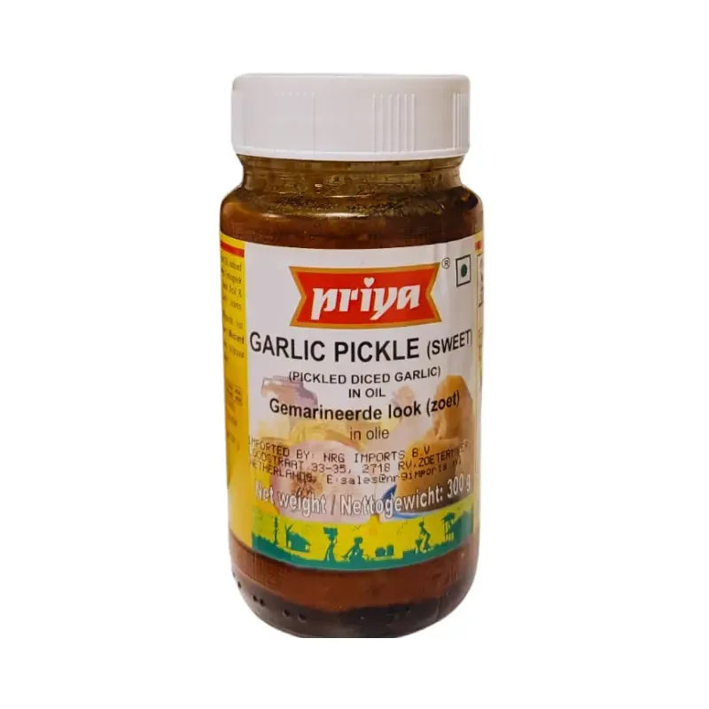 Priya Garlic Pickle Sweet-300 grams-Global Food Hub