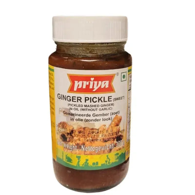 Priya Ginger Pickle Sweet - 300g-Global Food Hub