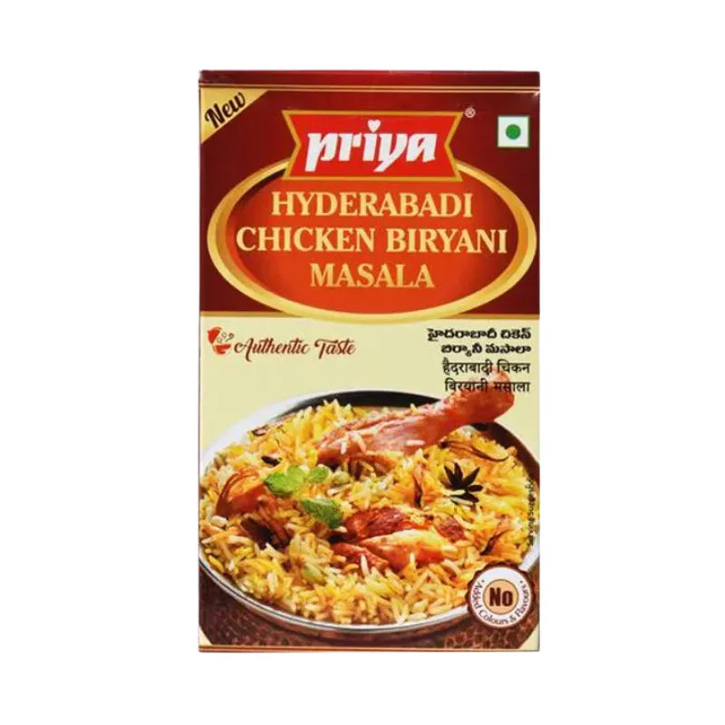 Priya Hyderabadi Chicken Biryani Masala-Global Food Hub