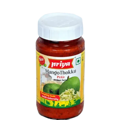 Priya Mango Thokku Pickle - 300g-Global Food Hub