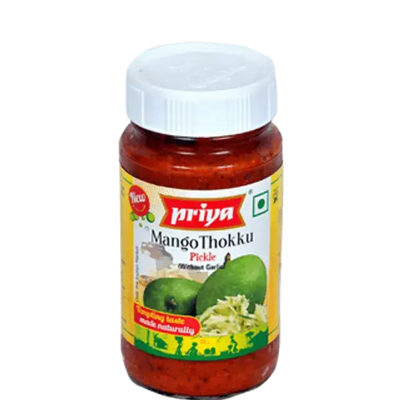 Priya Mango Thokku Pickle-300 grams-Global Food Hub