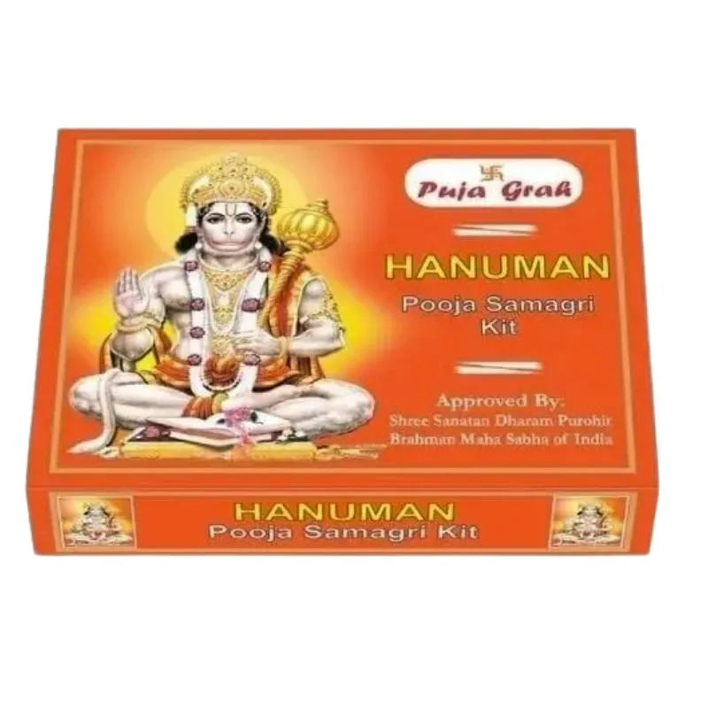Puja Greh Hanuman Ji Pooja Samagri Kit-Global Food Hub