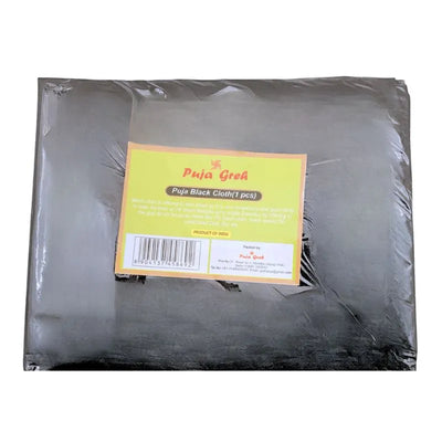 Puja Greh Pooja Black Cloth 85X75cm-Global Food Hub