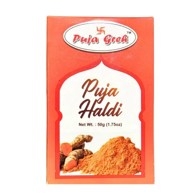 Puja Greh Pooja Haldi Whole - 50g-Global Food Hub