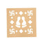 Puja Greh Rangoli Set - Stencil 2pcs & 10 Colour Bottles-Global Food Hub
