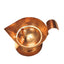 Pure Copper Diya for Pooja D1 Big-Global Food Hub