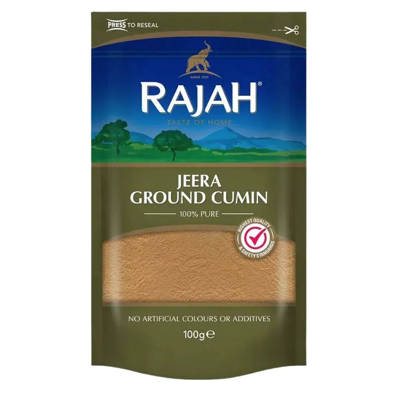 Rajah Jeera Ground Cumin - 100g-Global Food Hub