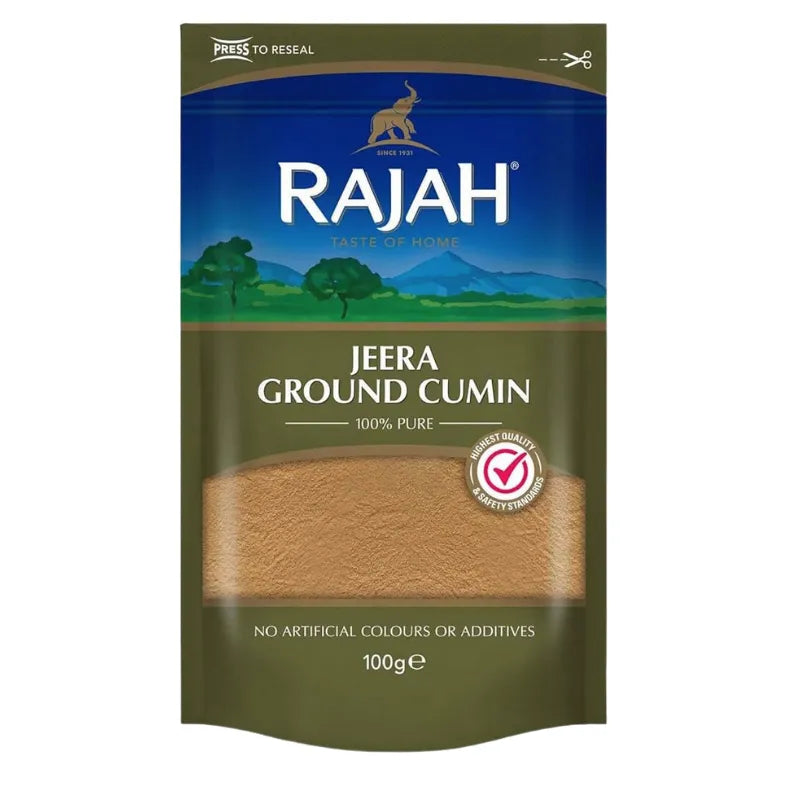 Rajah Jeera Ground Cumin-100 grams-Global Food Hub