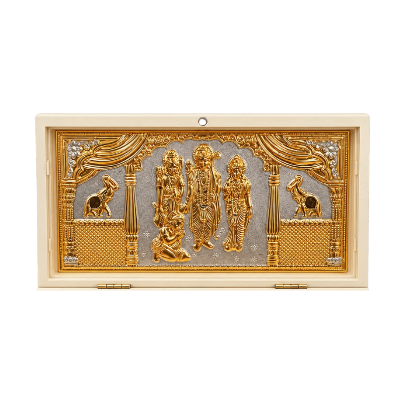 Ram Darbar Charan Paduka Box Gift Set - D01-Global Food Hub