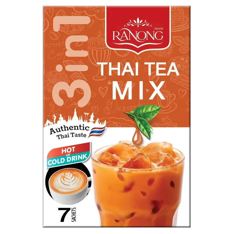 Ranong Tea 3 in 1 Instant Thai Tea Mix - 154g-Global Food Hub