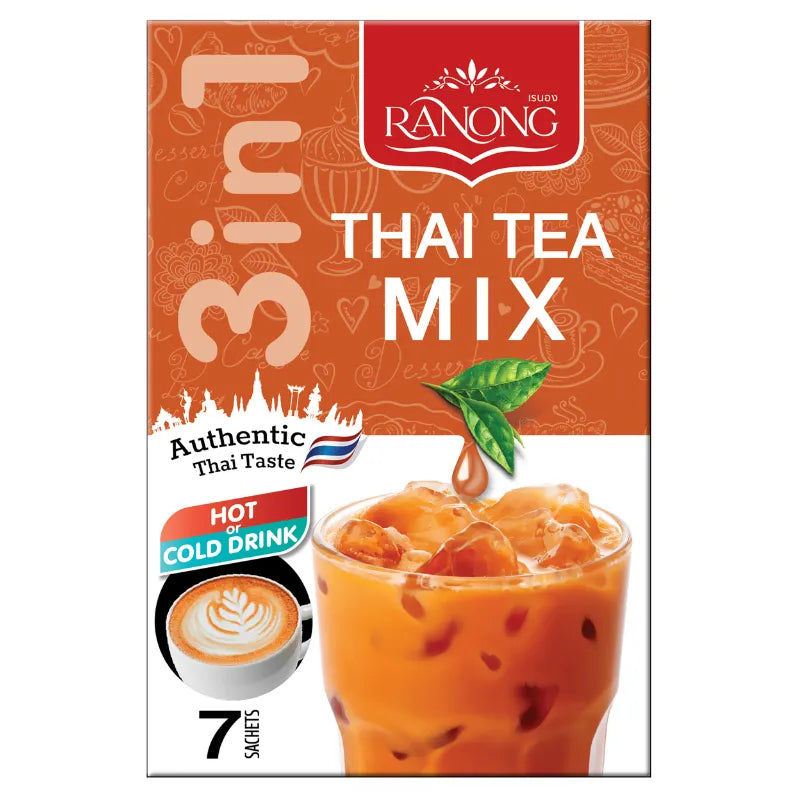 Ranong Tea 3 in 1 Instant Thai Tea Mix-154 grams-Global Food Hub