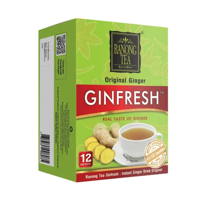 Ranong Tea Ginfresh Instant Ginger Original Real Taste (Aroma) - 216g-Global Food Hub