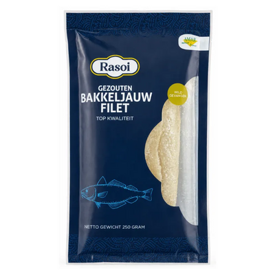 Rasoi Gezouten Bakkeljauw / Salted Bacalao Filets - 250g-Global Food Hub