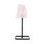 Raw Rose Quartz Gemstone on a Metal Stand for Love (12cm Approx)-Global Food Hub