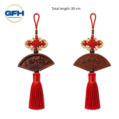 Red Chinese Tassel Ornament - 1 piece-Global Food Hub