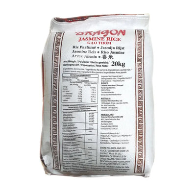 Red Dragon Jasmine Rice - 20Kg-Global Food Hub