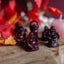 Red Polyresin Happy Buddha Statue – Set of 6-Global Food Hub