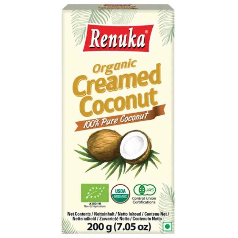 Renuka - Organic Coconut Cream (68% Fat) - 200g-Global Food Hub