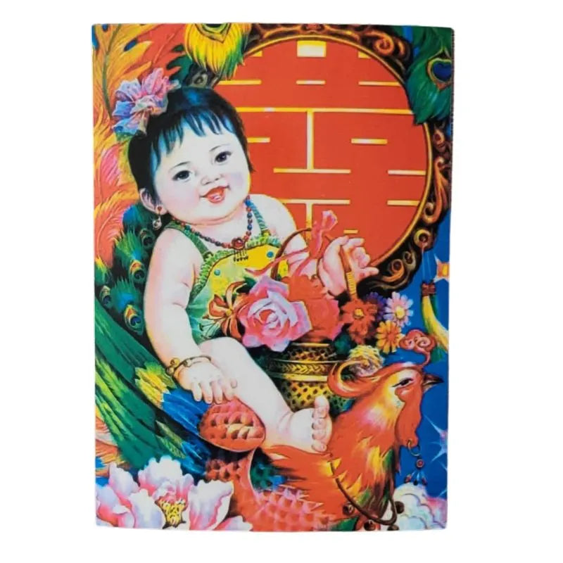Retro Chinese Postcard A-Global Food Hub