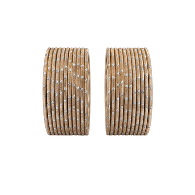 Revency Adults Bangles Set of 24 - Bronze Brown - Size 2.8-Global Food Hub