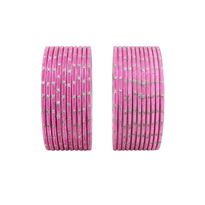 Revency Adults Bangles Set of 24 - Lilac Pink - Size 2.8-Global Food Hub