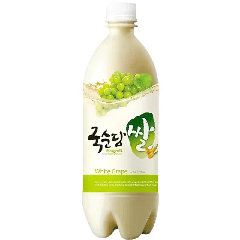 Rice Wine Makgeolli White Grape 5%-Global Food Hub