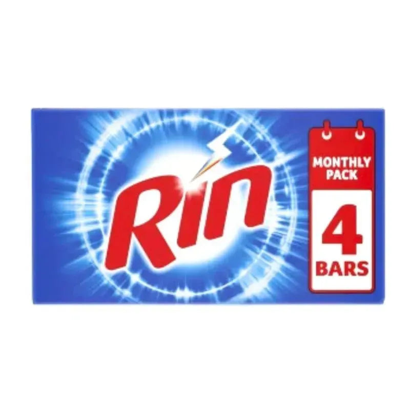 Rin Washing Detergent Soap, Set Of 4 - 4 x 250g-Global Food Hub