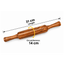 Rolling Pin Wooden - 31cm length-Global Food Hub