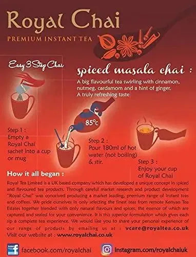 Royal Chai Masala Unsweetened-Global Food Hub