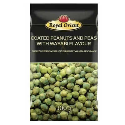 Royal Orient Coated Peanuts and Peas With Wasabi Flavour - 300g-Global Food Hub