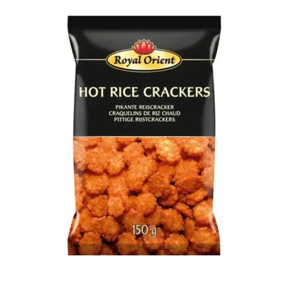 Royal Orient Hot Rice Crackers - 150g-Global Food Hub