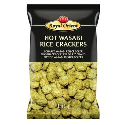 Royal Orient Wasabi Hot Rice Cracker 150g-Global Food Hub