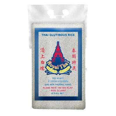 Royal Thai Glutinous Sticky Rice - 4.5Kgs-Global Food Hub