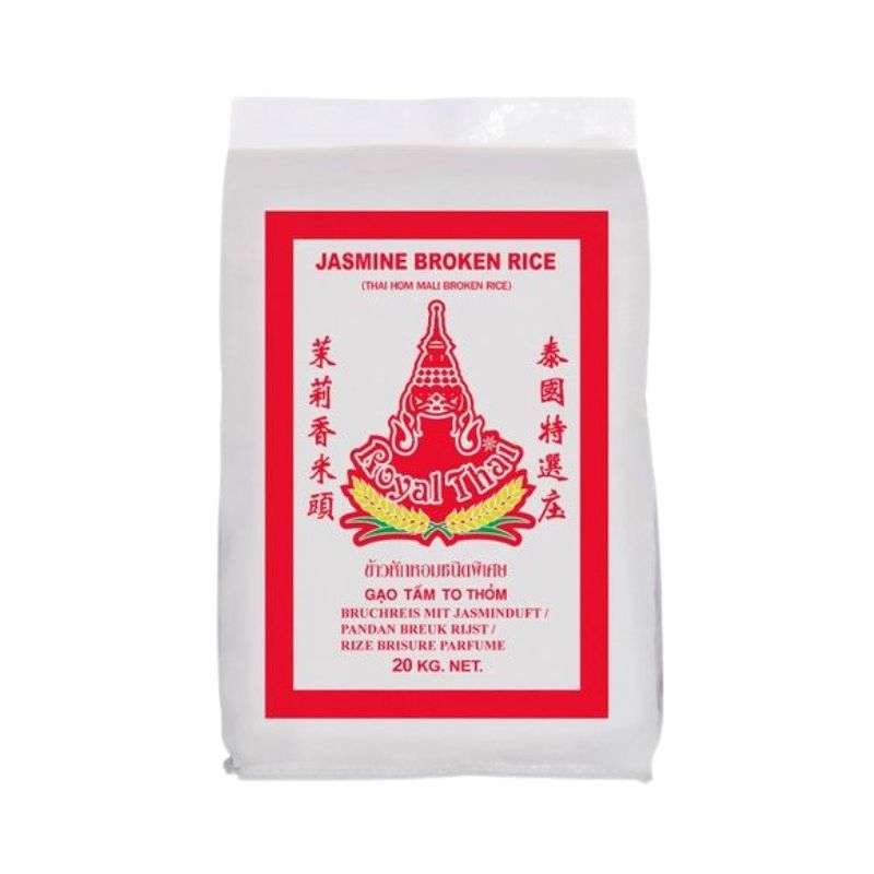 Royal Thai Jasmine Broken Rice - 20Kg-Global Food Hub