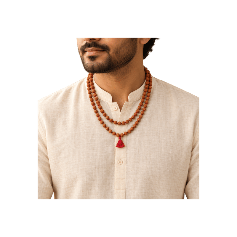 Rudraksh Mala 108 Beads- 30mm-Global Food Hub
