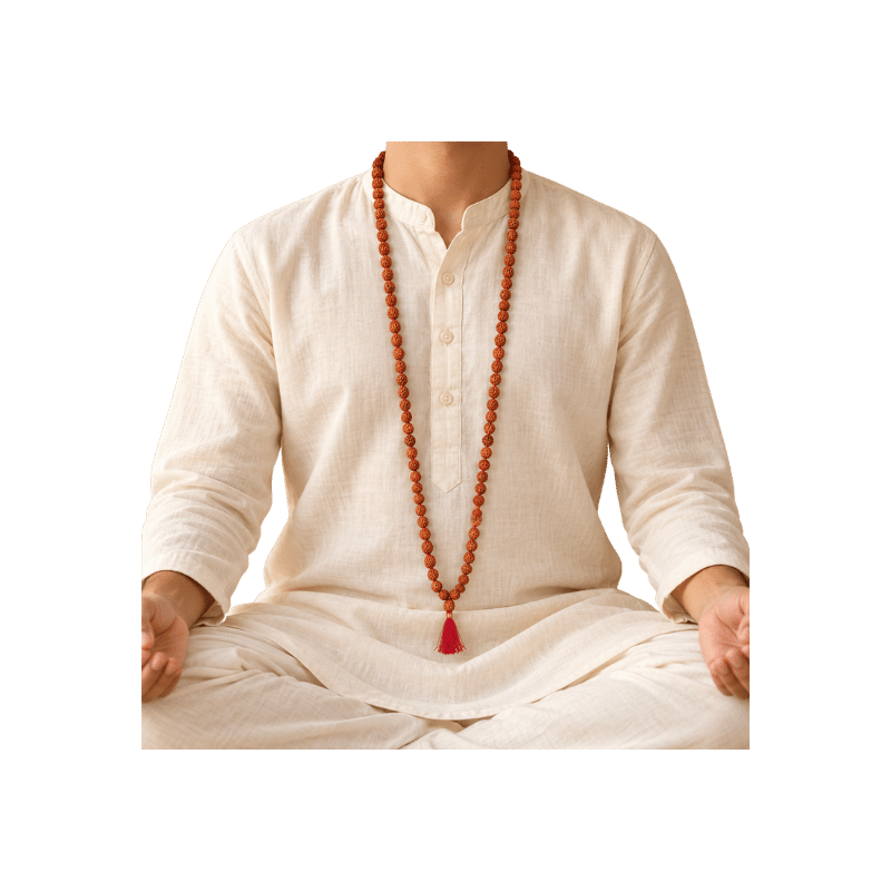 Rudraksh Mala 108 Beads - 38mm-Global Food Hub